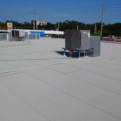 commercial flat roof in Florida